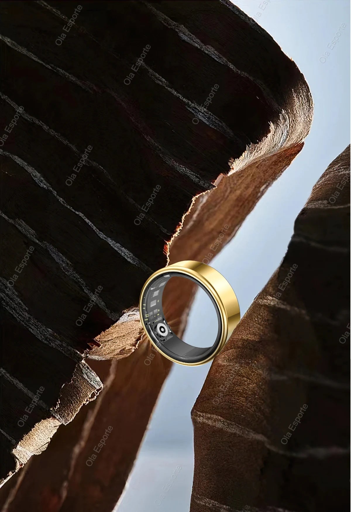 Anillo Inteligente con Base de Carga – Monitor de Salud, Sueño y Ritmo Cardíaco para Hombre y Mujer · Resistente al Agua IP68 y 5ATM · Modo Multideporte